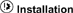 INSTALLATION NOTES